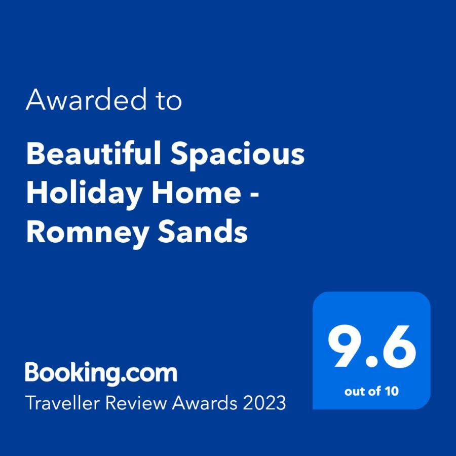 Beautiful Spacious Holiday Home - Romney Sands Нью-Ромни Экстерьер фото